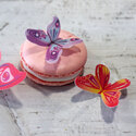 17 Papillons 3D comestibles en azyme assortis Patisdécor 17 Papillons 3D comestibles en azyme assortis Patisdécor