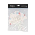 Cake Toppers nuages Happy Birthday Patisdécor (x2) Cake Toppers nuages Happy Birthday Patisdécor (x2)