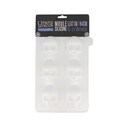 Moule silicone 6 crânes 3D Patisdécor Moule silicone 6 crânes 3D Patisdécor