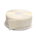 5 m de Ruban pâte à sucre blanc motif arabesques 5 m de Ruban pâte à sucre blanc motif arabesques