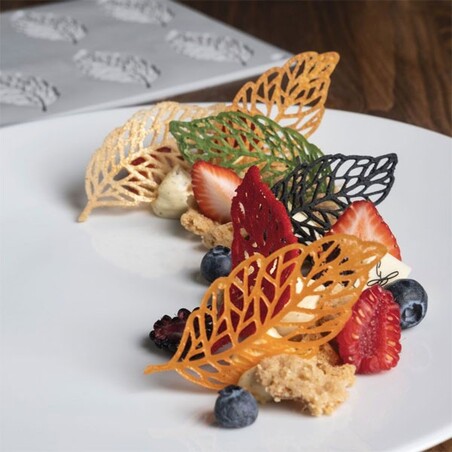 Moule silicone Plumes Pavoni
