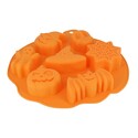 Moule Silicone 7 Empreintes Sujets d'Halloween Moule Silicone 7 Empreintes Sujets d'Halloween