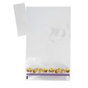 Sachets bonbons Poussins coquille + liens 14 x 23 cm (x10) Sachets bonbons Poussins coquille + liens 14 x 23 cm (x10)