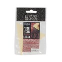 Peigne à décor triangle en plastique Peigne à décor triangle en plastique