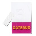 Sachets Gâteaux + liens 14 x 23 cm (x10) Sachets Gâteaux + liens 14 x 23 cm (x10)