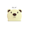 Embouts de bûches en chocolat blanc Tête d'ours (x54) Embouts de bûches en chocolat blanc Tête d'ours (x54)