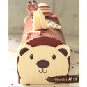Embouts de bûches en chocolat blanc Tête d'ours (x54) Embouts de bûches en chocolat blanc Tête d'ours (x54)