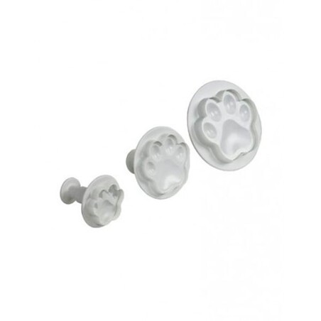 Découpoir éjecteur empreinte de chien (x3)