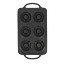 Moule silicone 6 donuts Ø7 cm Patisdécor Moule silicone 6 donuts Ø7 cm Patisdécor