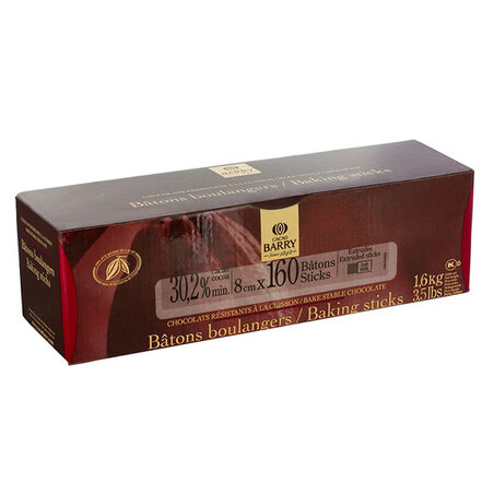 Bâtons boulangers chocolat au lait Barry (x160)