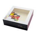 Boîte pâtissière fenêtre 40 x 40 cm (x25) Boîte pâtissière fenêtre 40 x 40 cm (x25)