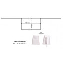 Tablier de chef blanc 55 cm Tablier de chef blanc 55 cm