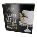 Présentoir gâteau rond brodé 30 cm Présentoir gâteau rond brodé 30 cm