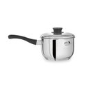 Casserole bain-marie avec couvercle inox 17 cm Casserole bain-marie avec couvercle inox 17 cm