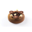Moule silicone 6 grands savarins Moule silicone 6 grands savarins