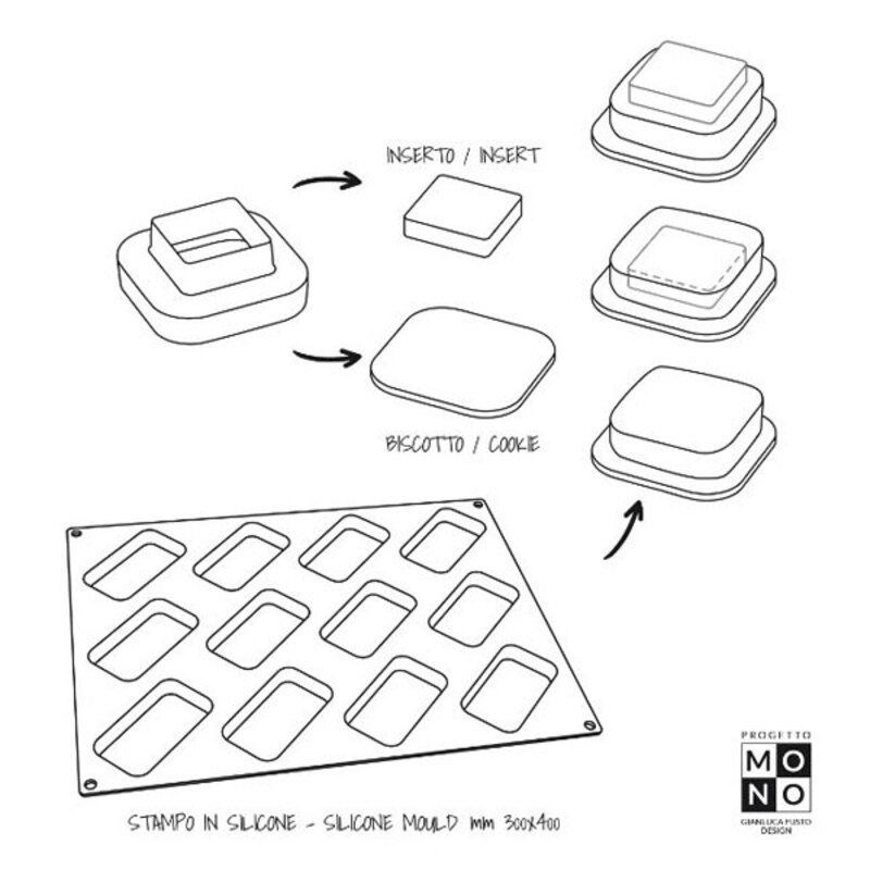 Moule silicone Rond Pavoni Moule silicone Rond Pavoni