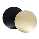 Rond carton or / noir (x100) Rond carton or / noir (x100)