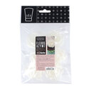 Grandes roses blanches en azyme Patisdécor x6 Grandes roses blanches en azyme Patisdécor x6