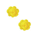 Grande rose jaune en azyme Patisdécor (x6) Grande rose jaune en azyme Patisdécor (x6)