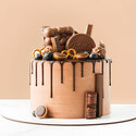 Glaçage pour drip cake marron Patisdécor 120 g Glaçage pour drip cake marron Patisdécor 120 g