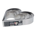 Coeur à mousse inox hauteur 4,5 cm Patisdécor Coeur à mousse inox hauteur 4,5 cm Patisdécor