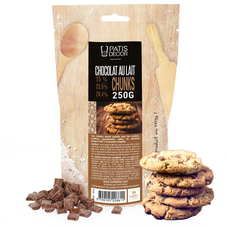 Grosse pépite de chocolat au lait Chunk