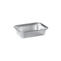 Barquettes jetables en aluminium bords roulés (x100) Barquettes jetables en aluminium bords roulés (x100)