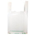 Sacs plastique bretelles blancs "Réutilisables" Sacs plastique bretelles blancs "Réutilisables"