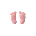 Décors comestibles bébé fille assortis (x13) Décors comestibles bébé fille assortis (x13)