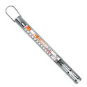 Thermomètre Confiseur +80+200°C zones couleurs Gaine Inox Thermomètre Confiseur +80+200°C zones couleurs Gaine Inox