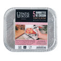 5 Barquettes de cuisson alu rectangulaires 5 Barquettes de cuisson alu rectangulaires