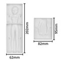 Moule personnage Femme Patisdecor Moule personnage Femme Patisdecor