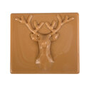 Embouts de bûches caramel origami cerf (x20) Embouts de bûches caramel origami cerf (x20)