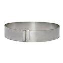 Cercle à pâtisserie extensible inox 18 à 36 cm De Buyer Cercle à pâtisserie extensible inox 18 à 36 cm De Buyer