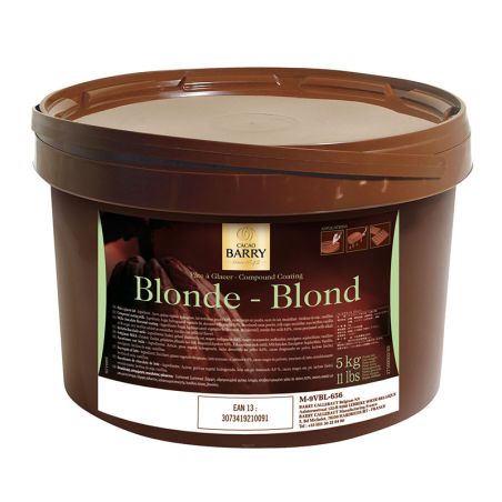 Pâte à glacer blonde Barry 5 kg