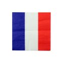 50 Serviettes de table bleu blanc rouge 50 Serviettes de table bleu blanc rouge