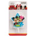 Bougie anniversaire Minnie et Mickey 7,5 cm Bougie anniversaire Minnie et Mickey 7,5 cm