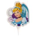 Bougie 2D Cendrillon 7,5 cm Bougie 2D Cendrillon 7,5 cm