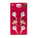 Bougies chaussures + ballons de football (x6) Bougies chaussures + ballons de football (x6)