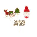 Kit décor Noël feutrine rouge Kit décor Noël feutrine rouge