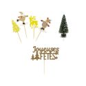 Kit décor Noël en bois Kit décor Noël en bois