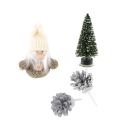 Kit décor Noël lutin gris Kit décor Noël lutin gris