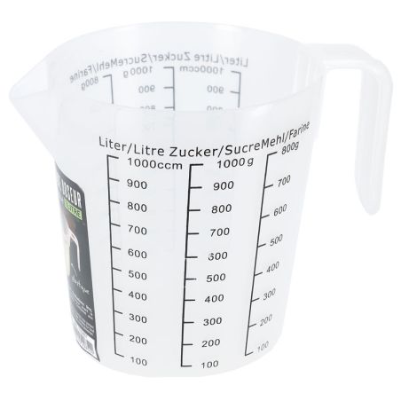 Verre doseur gradué plastique 1 L