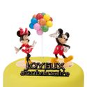 Kit Décor gâteau Mickey et Minnie Kit Décor gâteau Mickey et Minnie