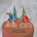 Kit décor gâteau Chevaliers Kit décor gâteau Chevaliers
