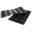 Moule silicone 15 demi-sphères Ø 4,5 cm Moule silicone 15 demi-sphères Ø 4,5 cm