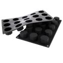 Moule silicone 15 octogones 38 mm Moule silicone 15 octogones 38 mm