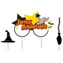 Cake topper assortis "Joyeux anniversaire" thème Sorciers Cake topper assortis "Joyeux anniversaire" thème Sorciers