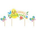 Cake topper assortis "Joyeuses Pâques" Cake topper assortis "Joyeuses Pâques"