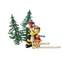 Kit anniversaire TITI et Grosminet Pompier Kit anniversaire TITI et Grosminet Pompier